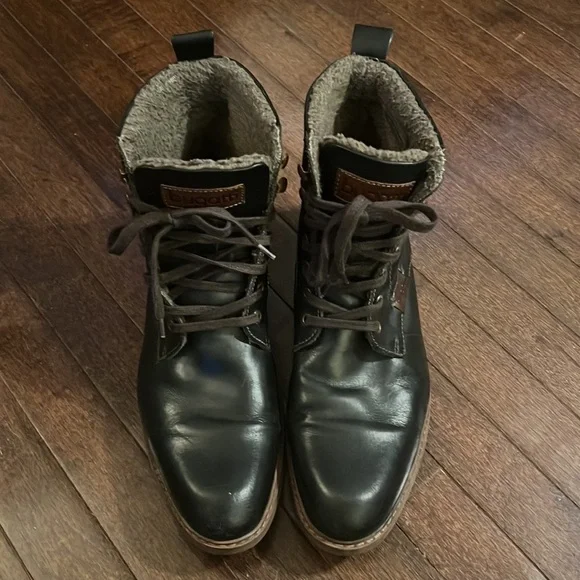 Bugatti Trendy Black Men’s Boots - Picture 5 of 12